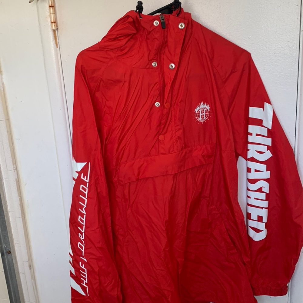 Thrasher x Huf windbreaker